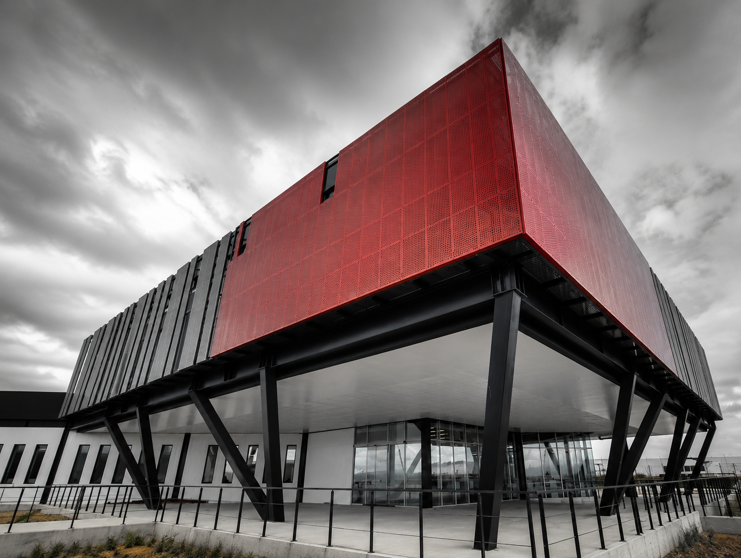 Proyecto arquitectónico contemporáneo